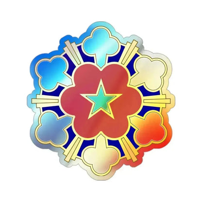 11th Air Defense Artillery Brigade v2 (U.S. Army) Holographic STICKER Die-Cut Vinyl Decal 2 Inch Holographic - The Sticker Space