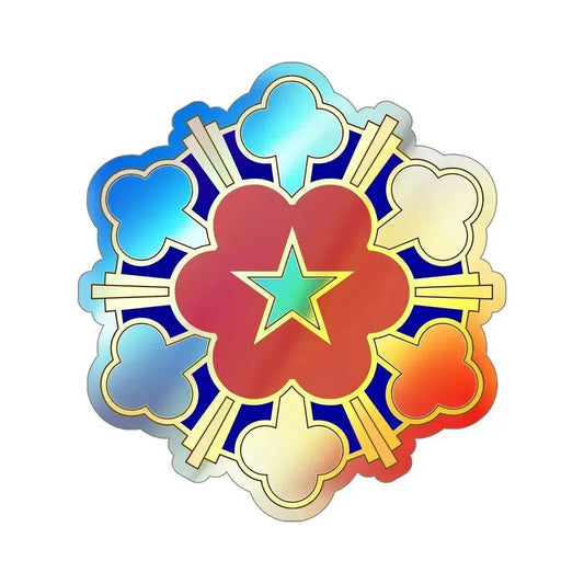 11th Air Defense Artillery Brigade v2 (U.S. Army) Holographic STICKER Die-Cut Vinyl Decal 6 Inch Holographic - The Sticker Space