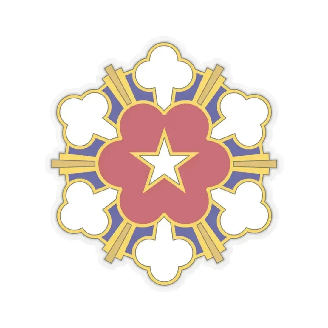 11th Air Defense Artillery Brigade v2 (U.S. Army) STICKER Vinyl Kiss-Cut Decal 3 Inch Transparent - The Sticker Space