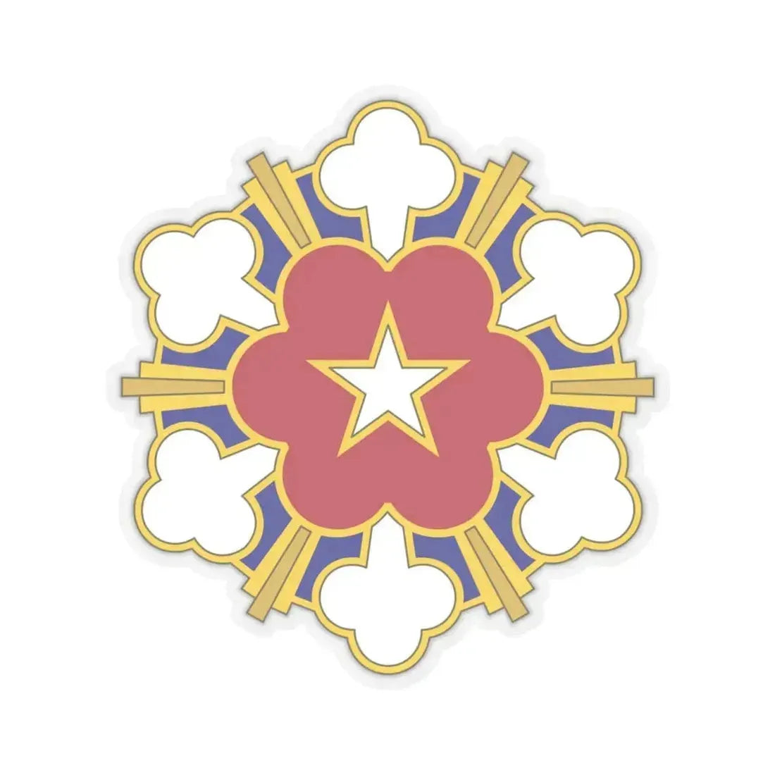 11th Air Defense Artillery Brigade v2 (U.S. Army) STICKER Vinyl Kiss-Cut Decal 4 Inch Transparent - The Sticker Space