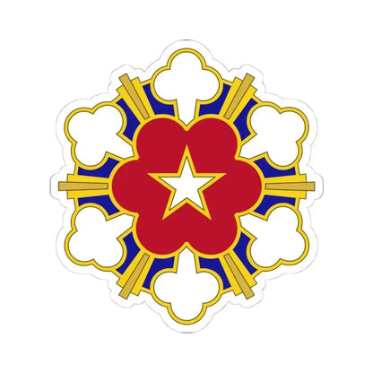 11th Air Defense Artillery Brigade v2 (U.S. Army) STICKER Vinyl Kiss-Cut Decal 4 Inch White - The Sticker Space