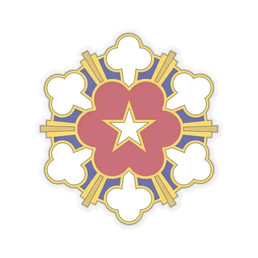 11th Air Defense Artillery Brigade v2 (U.S. Army) STICKER Vinyl Kiss-Cut Decal 6 Inch Transparent - The Sticker Space