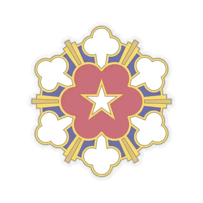 11th Air Defense Artillery Brigade v2 (U.S. Army) STICKER Vinyl Kiss-Cut Decal 6 Inch Transparent - The Sticker Space