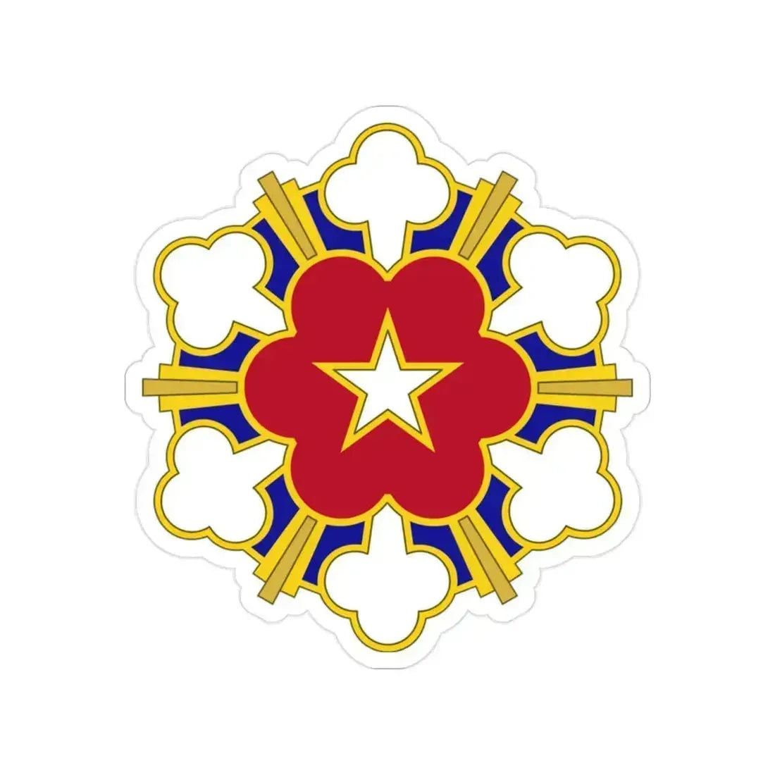 11th Air Defense Artillery Brigade v2 (U.S. Army) Transparent STICKER Die-Cut Vinyl Decal 2 Inch - The Sticker Space