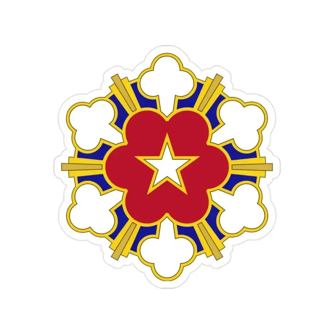 11th Air Defense Artillery Brigade v2 (U.S. Army) Transparent STICKER Die-Cut Vinyl Decal 2 Inch - The Sticker Space