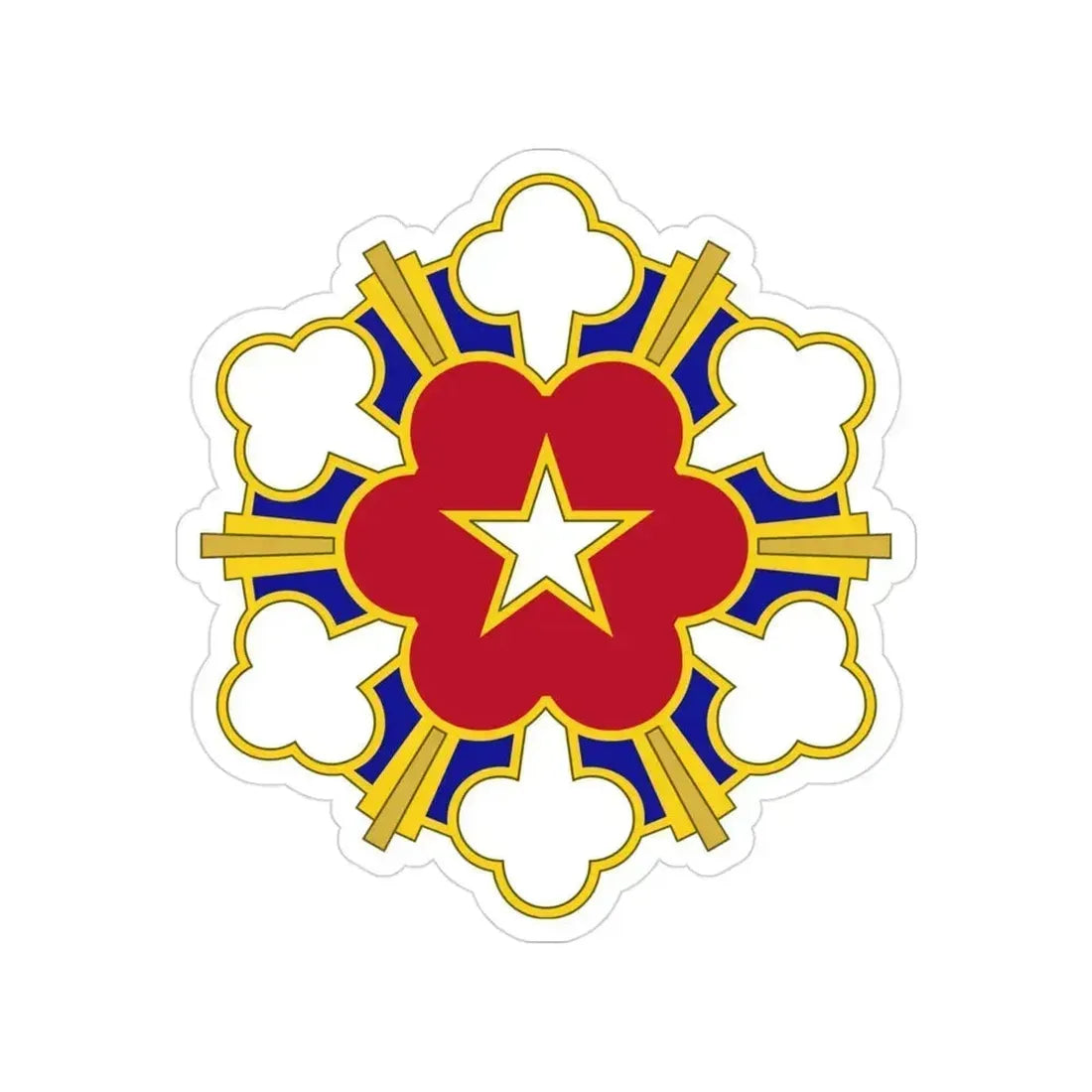 11th Air Defense Artillery Brigade v2 (U.S. Army) Transparent STICKER Die-Cut Vinyl Decal 3 Inch - The Sticker Space