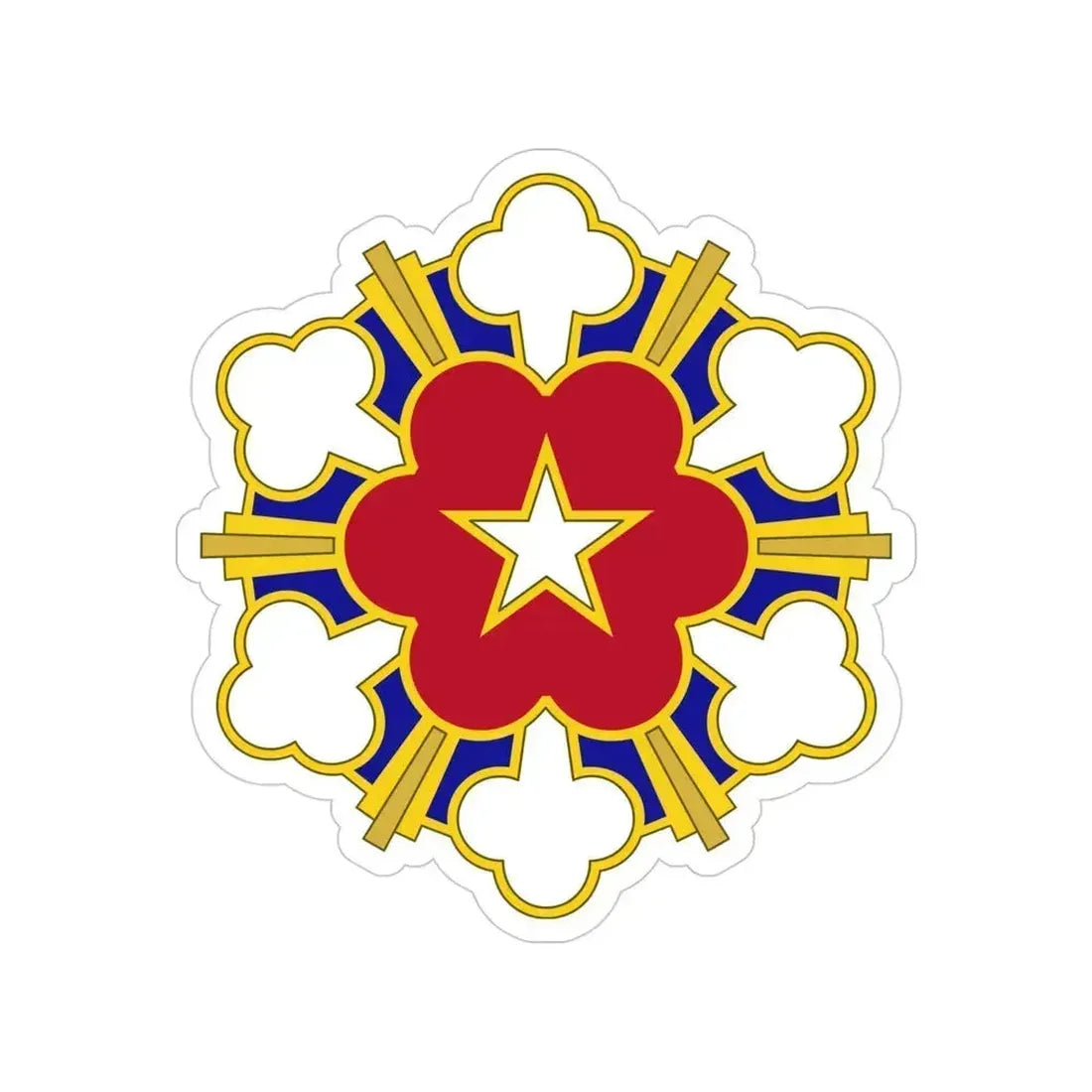 11th Air Defense Artillery Brigade v2 (U.S. Army) Transparent STICKER Die-Cut Vinyl Decal 4 Inch - The Sticker Space