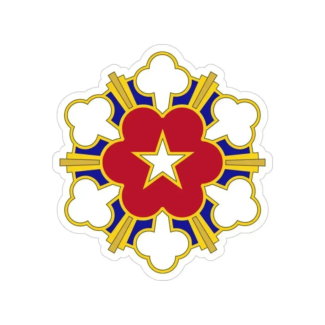 11th Air Defense Artillery Brigade v2 (U.S. Army) Transparent STICKER Die-Cut Vinyl Decal 5 Inch - The Sticker Space