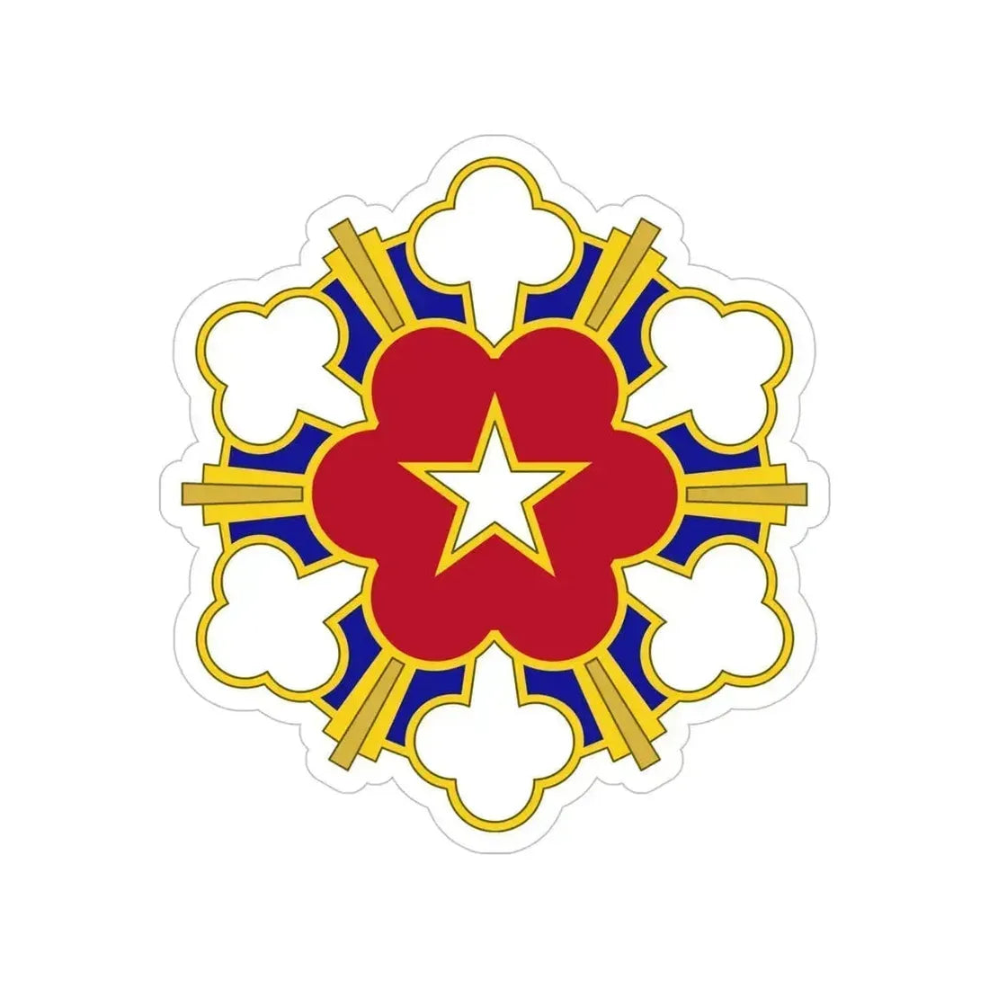 11th Air Defense Artillery Brigade v2 (U.S. Army) Transparent STICKER Die-Cut Vinyl Decal 5 Inch - The Sticker Space