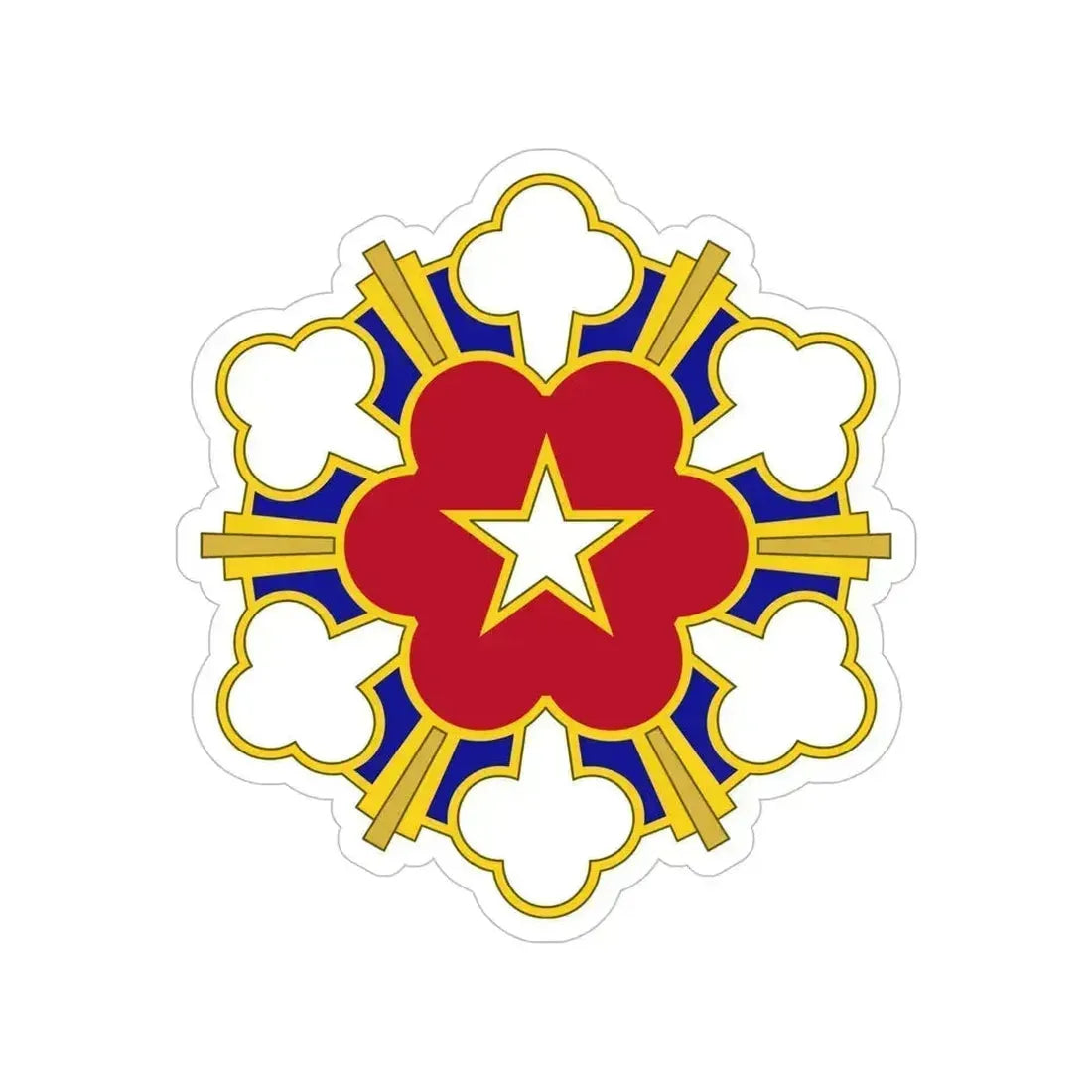 11th Air Defense Artillery Brigade v2 (U.S. Army) Transparent STICKER Die-Cut Vinyl Decal 6 Inch - The Sticker Space