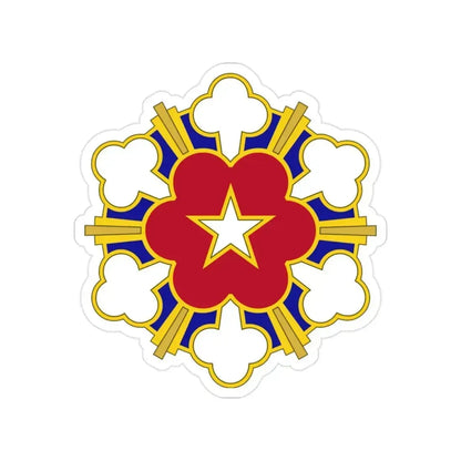 11th Air Defense Artillery Brigade v2 (U.S. Army) Transparent STICKER Die-Cut Vinyl Decal - The Sticker Space