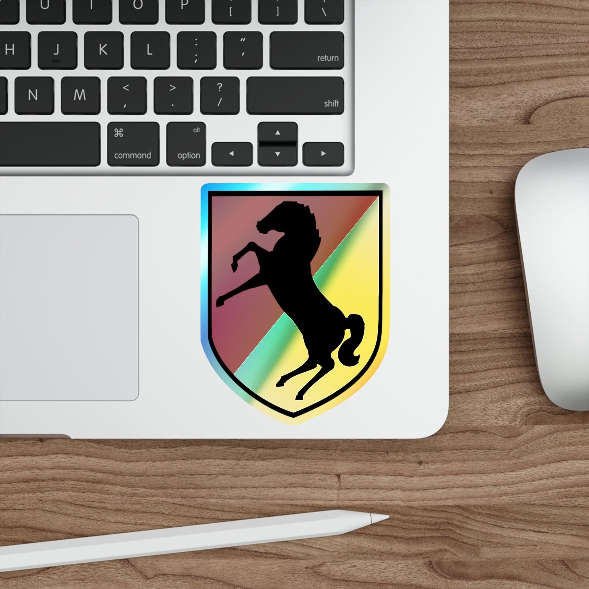 11th Armored Cavalry Regiment (U.S. Army) Holographic STICKER Die-Cut Vinyl Decal-The Sticker Space