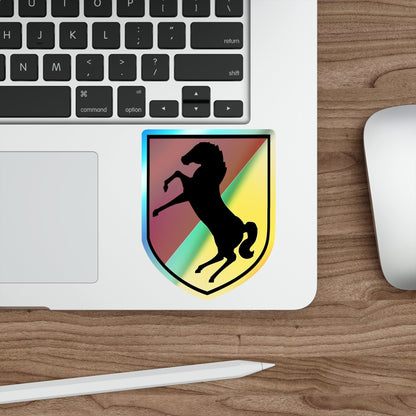 11th Armored Cavalry Regiment (U.S. Army) Holographic STICKER Die-Cut Vinyl Decal-The Sticker Space