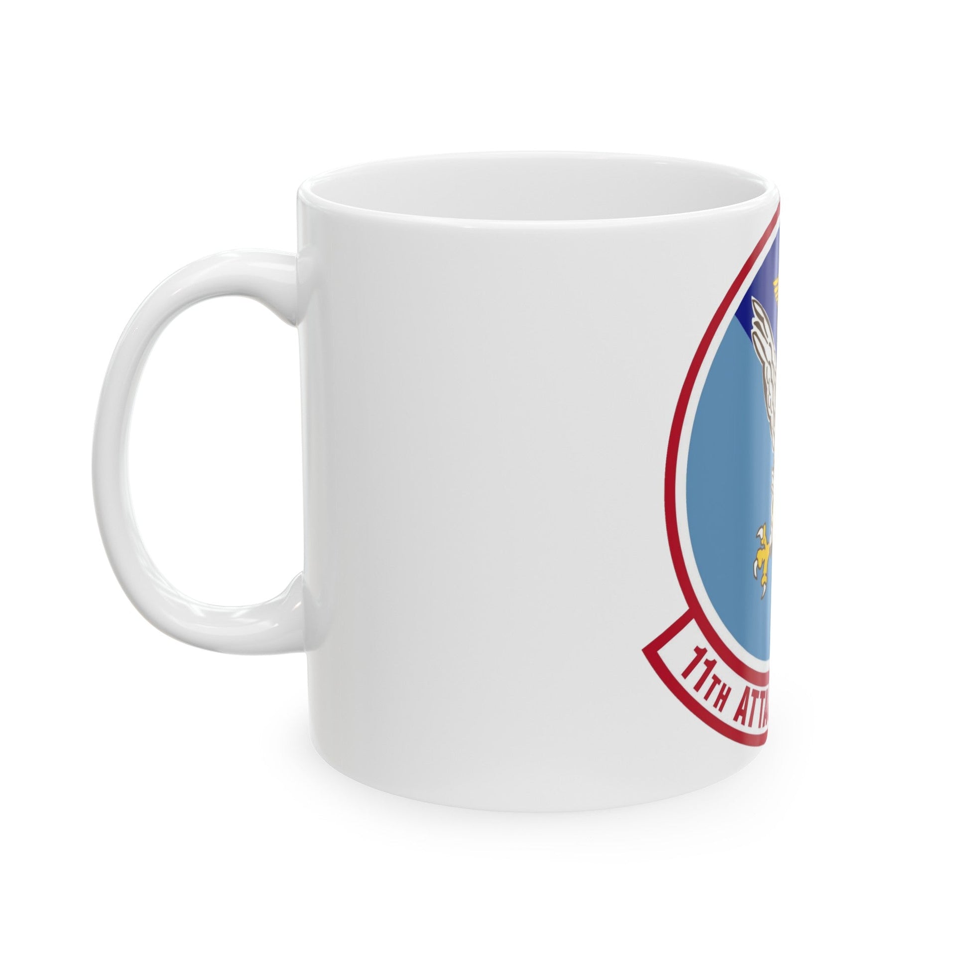 11th Attack Squadron (U.S. Air Force) White Coffee Mug-The Sticker Space