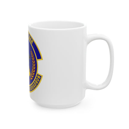 11th Comptroller Squadron (U.S. Air Force) White Coffee Mug-The Sticker Space