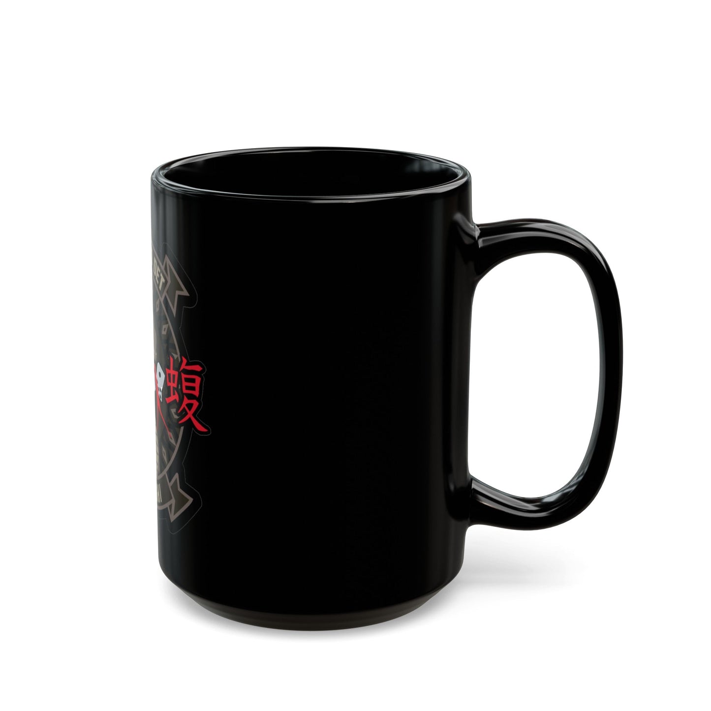 11th DENCO DET Mamushi (U.S. Navy) Black Coffee Mug-The Sticker Space