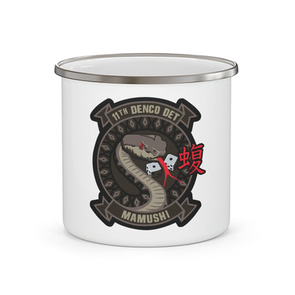 11th DENCO DET Mamushi (U.S. Navy) Enamel Mug 12oz-12oz-The Sticker Space