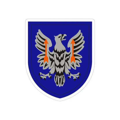 11th Expeditionary Combat Aviation Brigade (U.S. Army) REVERSE PRINT Transparent Die-Cut STICKER - The Sticker Space