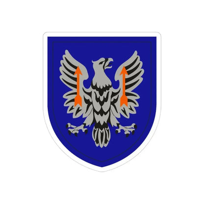 11th Expeditionary Combat Aviation Brigade (U.S. Army) REVERSE PRINT Transparent Die-Cut STICKER - The Sticker Space
