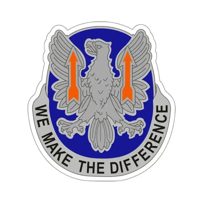 11th Expeditionary Combat Aviation Brigade v2 (U.S. Army) STICKER Vinyl Kiss-Cut Decal 4 Inch White - The Sticker Space