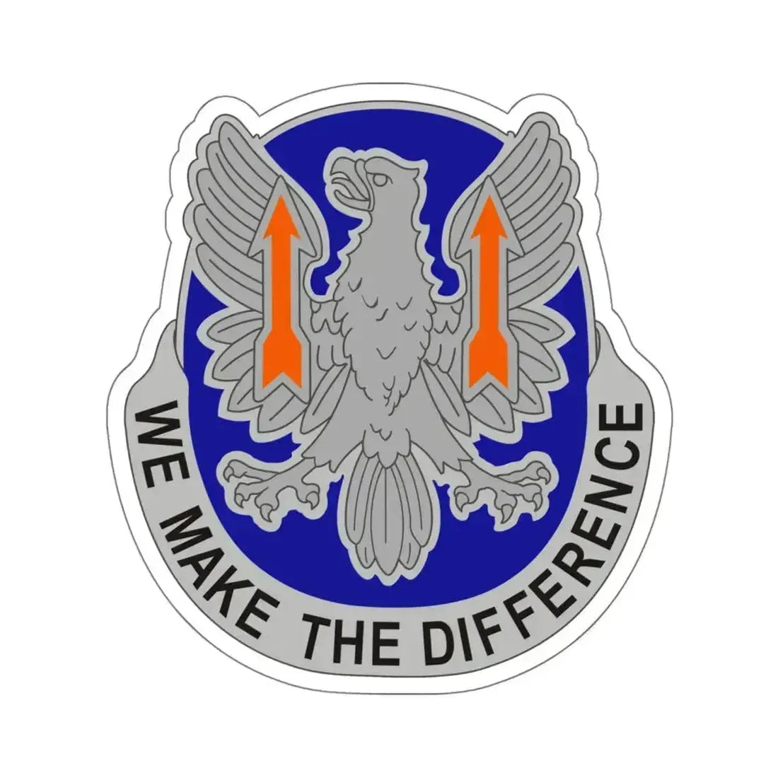 11th Expeditionary Combat Aviation Brigade v2 (U.S. Army) STICKER Vinyl Kiss-Cut Decal 6 Inch White - The Sticker Space