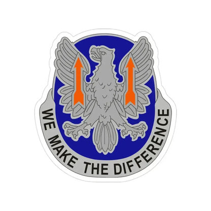 11th Expeditionary Combat Aviation Brigade v2 (U.S. Army) Transparent STICKER Die-Cut Vinyl Decal 3 Inch - The Sticker Space