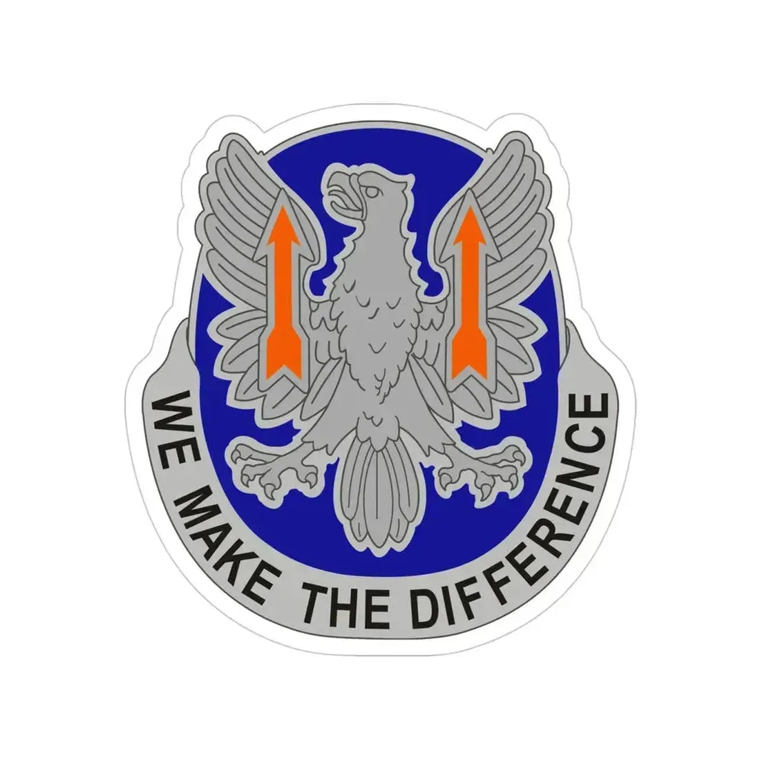 11th Expeditionary Combat Aviation Brigade v2 (U.S. Army) Transparent STICKER Die-Cut Vinyl Decal 4 Inch - The Sticker Space