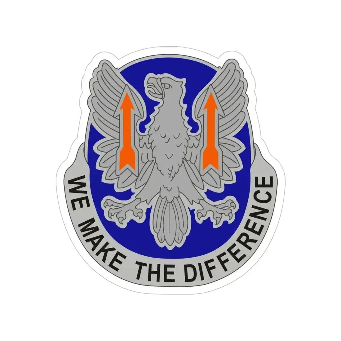 11th Expeditionary Combat Aviation Brigade v2 (U.S. Army) Transparent STICKER Die-Cut Vinyl Decal 5 Inch - The Sticker Space