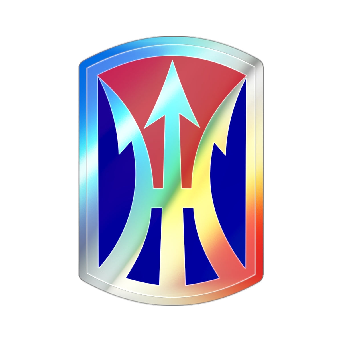 11TH INFANTRY BRIGADE (U.S. Army) Holographic STICKER Die-Cut Vinyl Decal-2 Inch-The Sticker Space