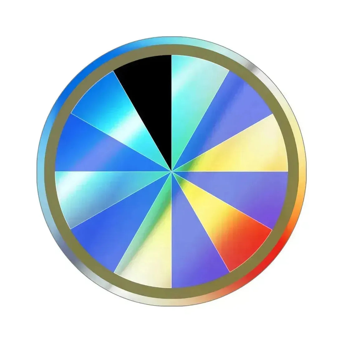 11th Infantry Division (U.S. Army) Holographic STICKER Die-Cut Vinyl Decal 5 Inch Holographic - The Sticker Space