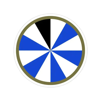 11th Infantry Division (U.S. Army) Transparent STICKER Die-Cut Vinyl Decal 4 Inch - The Sticker Space