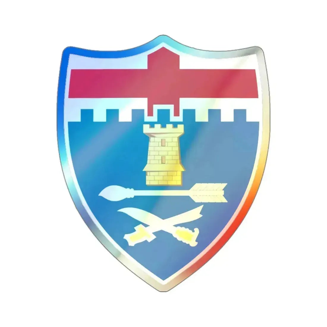 11th Infantry Regiment (U.S. Army) Holographic STICKER Die-Cut Vinyl Decal - The Sticker Space