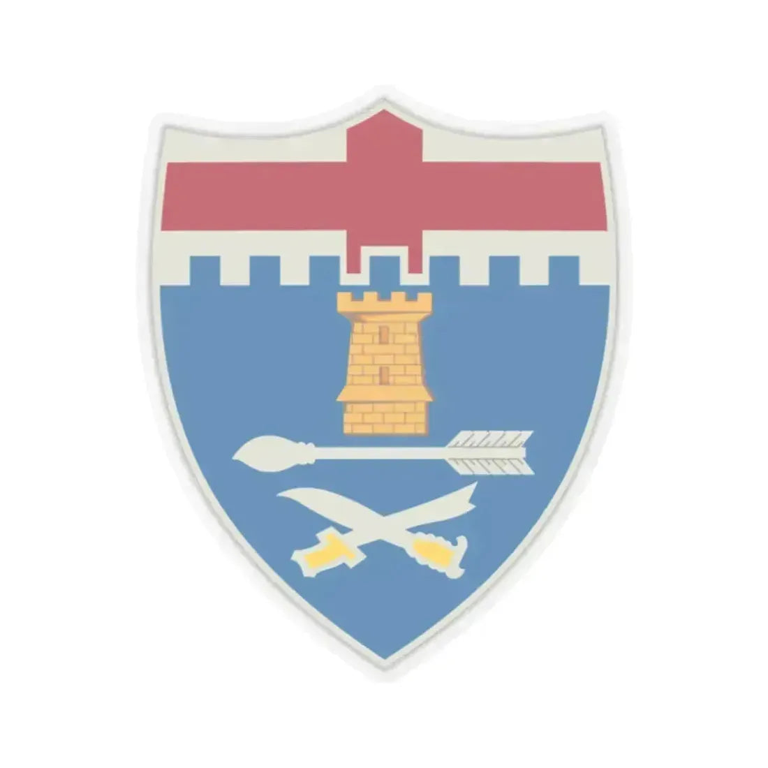11th Infantry Regiment (U.S. Army) STICKER Vinyl Kiss-Cut Decal 2 Inch Transparent - The Sticker Space