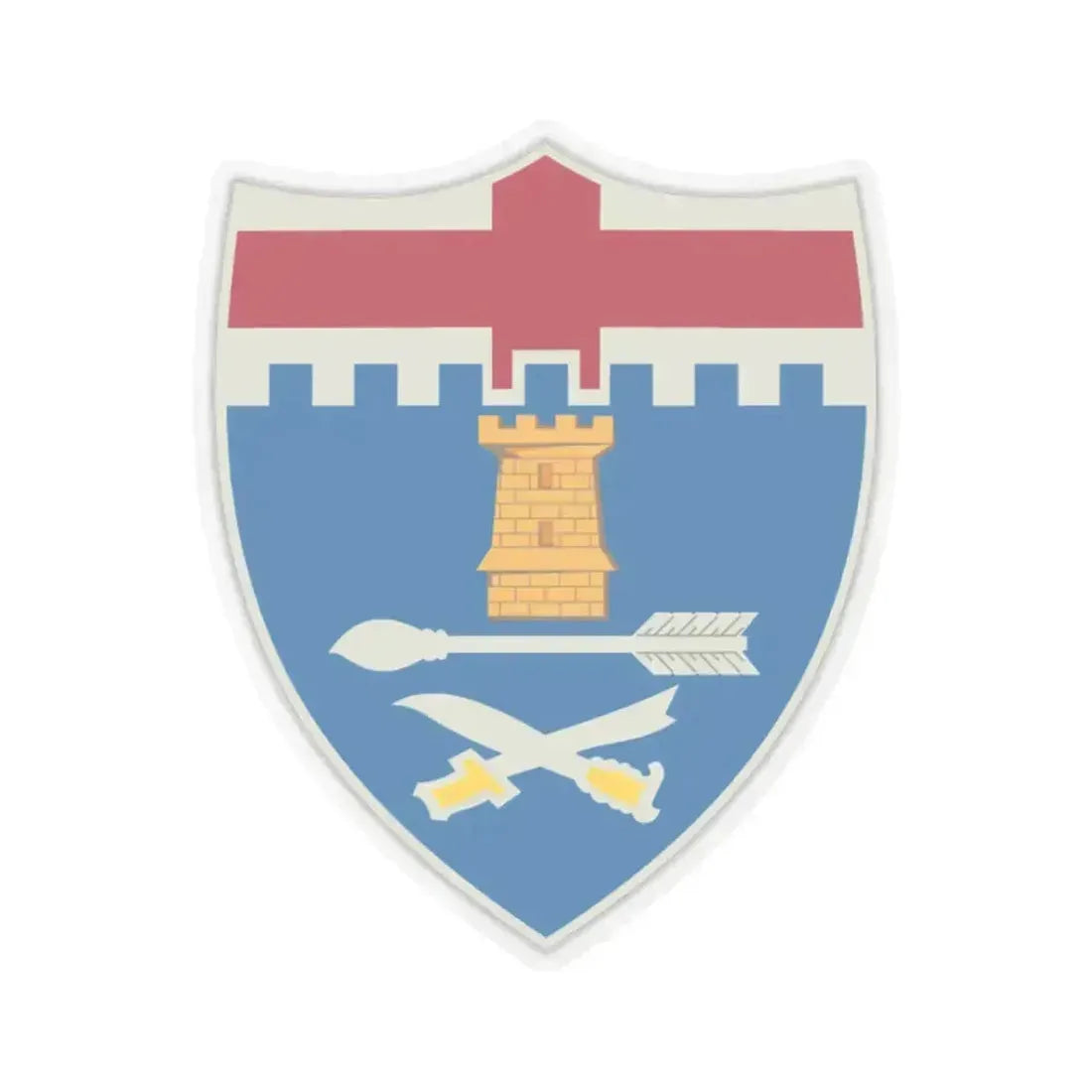 11th Infantry Regiment (U.S. Army) STICKER Vinyl Kiss-Cut Decal 3 Inch Transparent - The Sticker Space