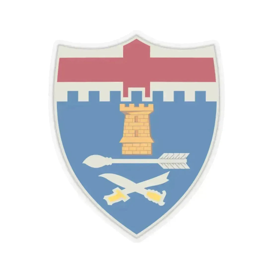 11th Infantry Regiment (U.S. Army) STICKER Vinyl Kiss-Cut Decal 4 Inch Transparent - The Sticker Space