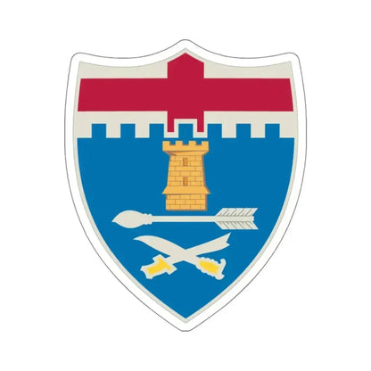 11th Infantry Regiment (U.S. Army) STICKER Vinyl Kiss-Cut Decal 4 Inch White - The Sticker Space