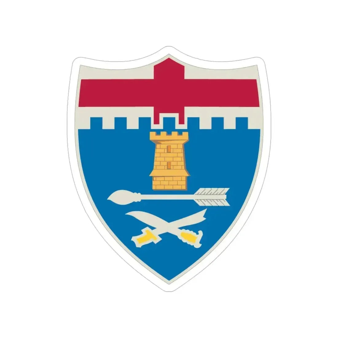 11th Infantry Regiment (U.S. Army) Transparent STICKER Die-Cut Vinyl Decal - The Sticker Space