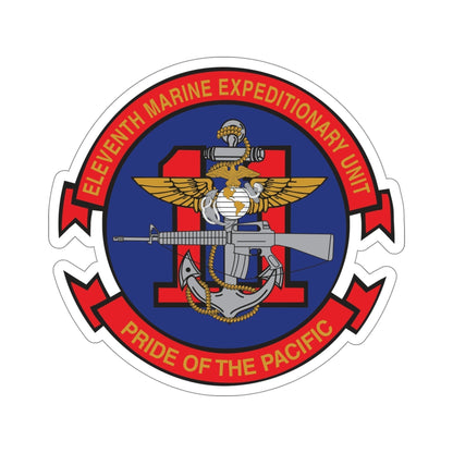 11th MEU (USMC) STICKER Vinyl Die-Cut Decal-5 Inch-The Sticker Space