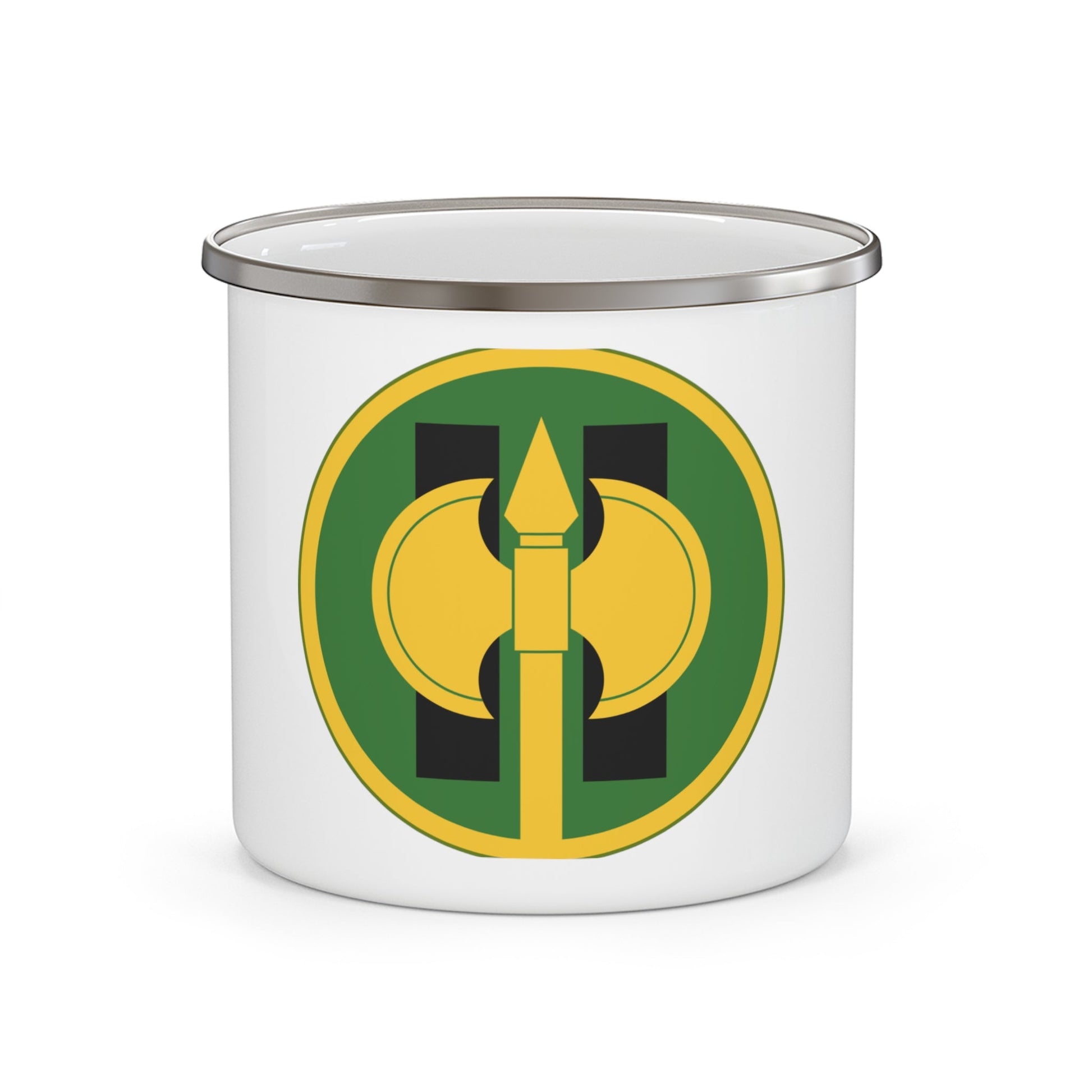 11th Military Police Brigade (U.S. Army) 12oz Enamel Mug-12oz-The Sticker Space