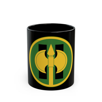 11th Military Police Brigade (U.S. Army) Black Coffee Mug-11oz-The Sticker Space