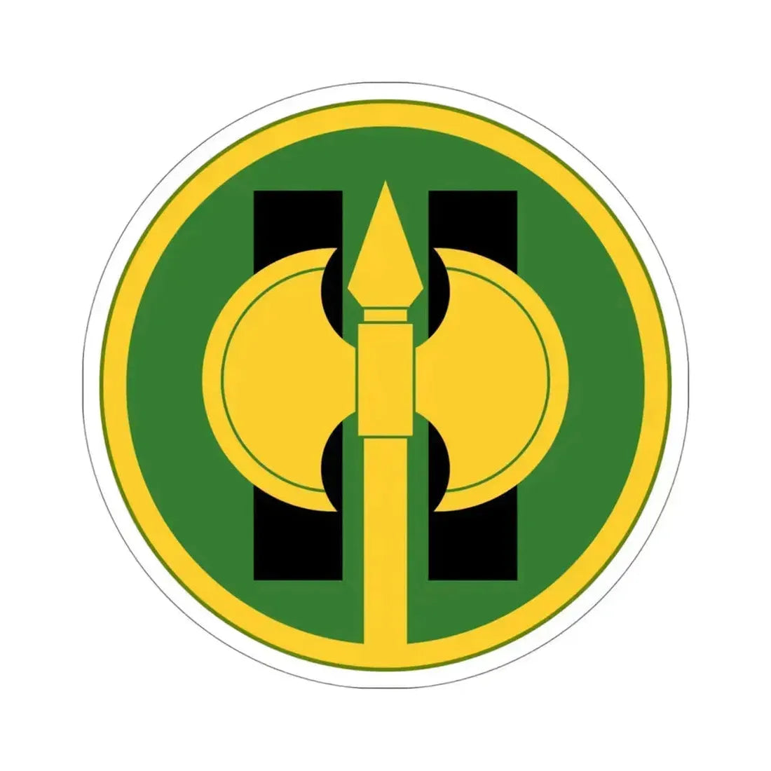 11th Military Police Brigade (U.S. Army) STICKER Vinyl Die-Cut Decal 4 Inch - The Sticker Space