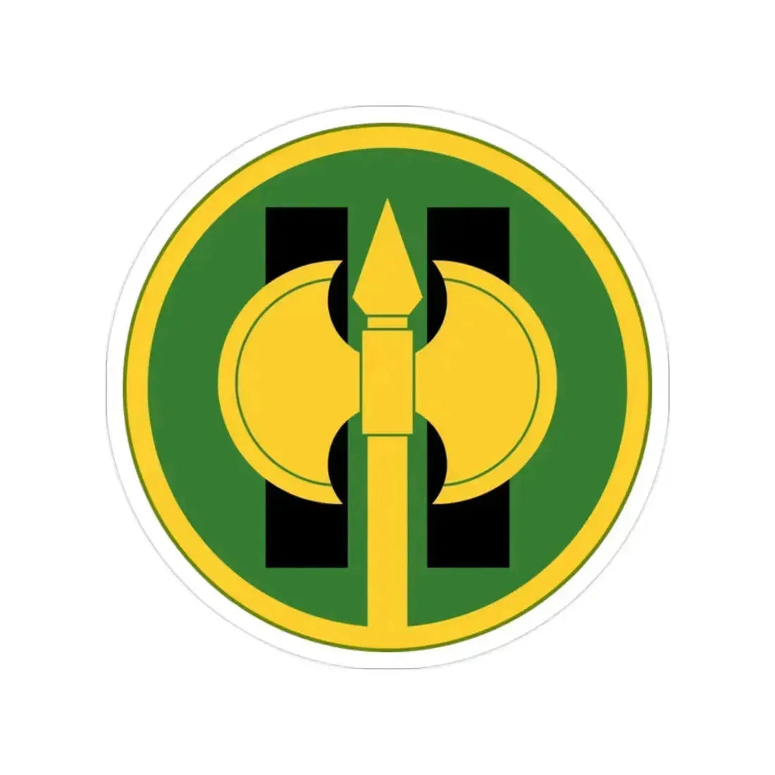 11th Military Police Brigade (U.S. Army) Transparent STICKER Die-Cut Vinyl Decal 2 Inch - The Sticker Space