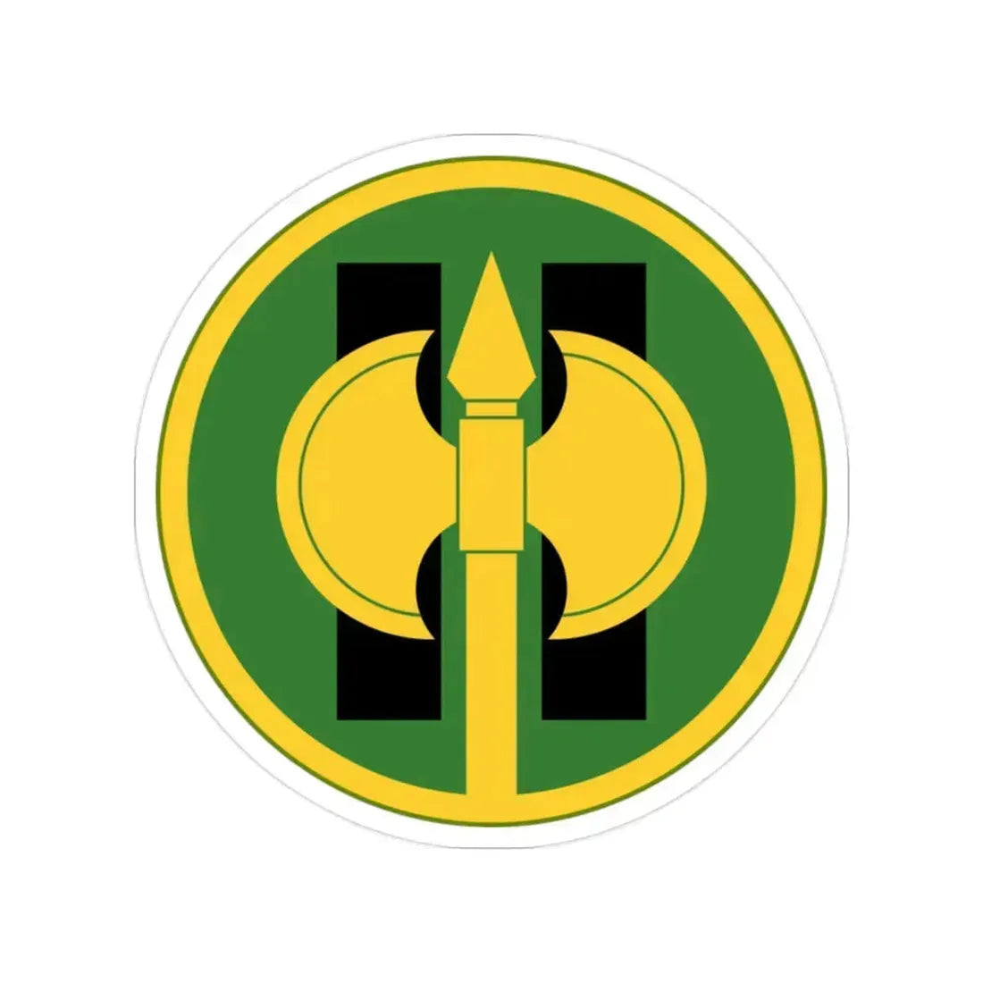 11th Military Police Brigade (U.S. Army) Transparent STICKER Die-Cut Vinyl Decal 2 Inch - The Sticker Space