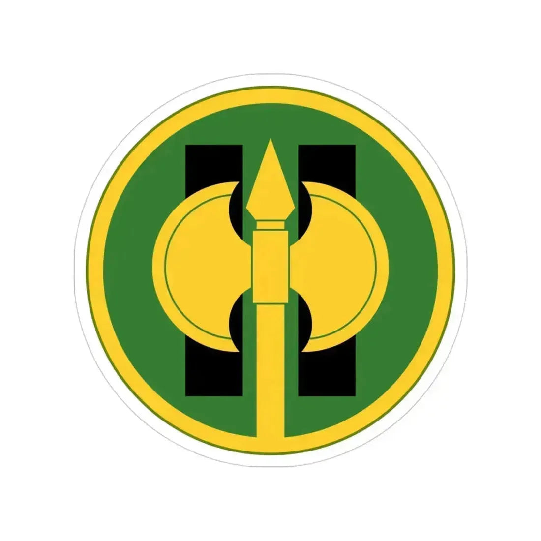 11th Military Police Brigade (U.S. Army) Transparent STICKER Die-Cut Vinyl Decal 3 Inch - The Sticker Space