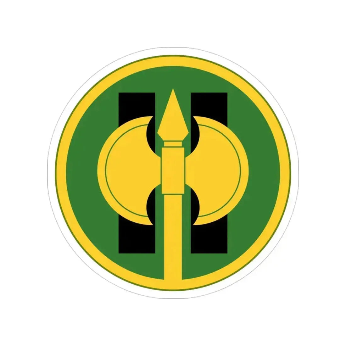 11th Military Police Brigade (U.S. Army) Transparent STICKER Die-Cut Vinyl Decal 3 Inch - The Sticker Space
