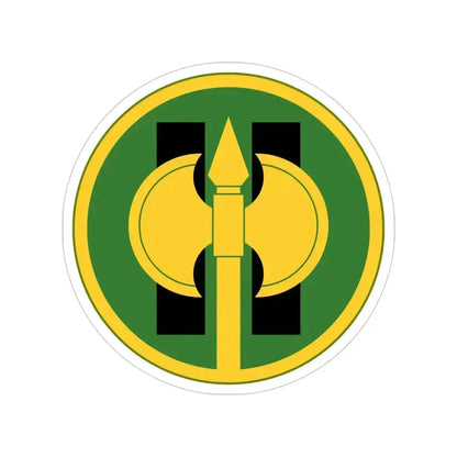 11th Military Police Brigade (U.S. Army) Transparent STICKER Die-Cut Vinyl Decal 4 Inch - The Sticker Space