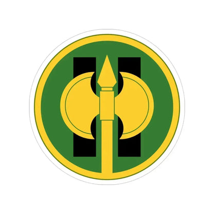 11th Military Police Brigade (U.S. Army) Transparent STICKER Die-Cut Vinyl Decal 4 Inch - The Sticker Space