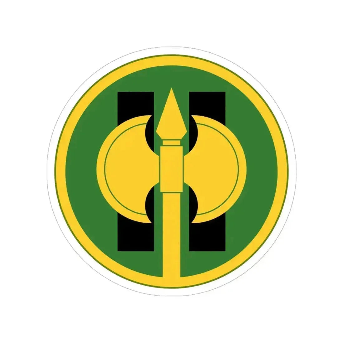 11th Military Police Brigade (U.S. Army) Transparent STICKER Die-Cut Vinyl Decal 5 Inch - The Sticker Space
