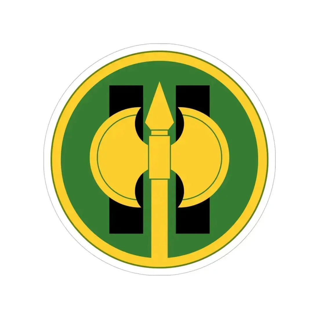 11th Military Police Brigade (U.S. Army) Transparent STICKER Die-Cut Vinyl Decal 5 Inch - The Sticker Space