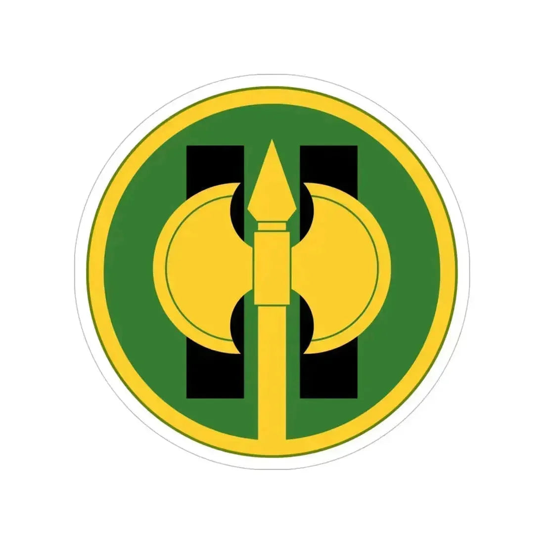 11th Military Police Brigade (U.S. Army) Transparent STICKER Die-Cut Vinyl Decal 6 Inch - The Sticker Space